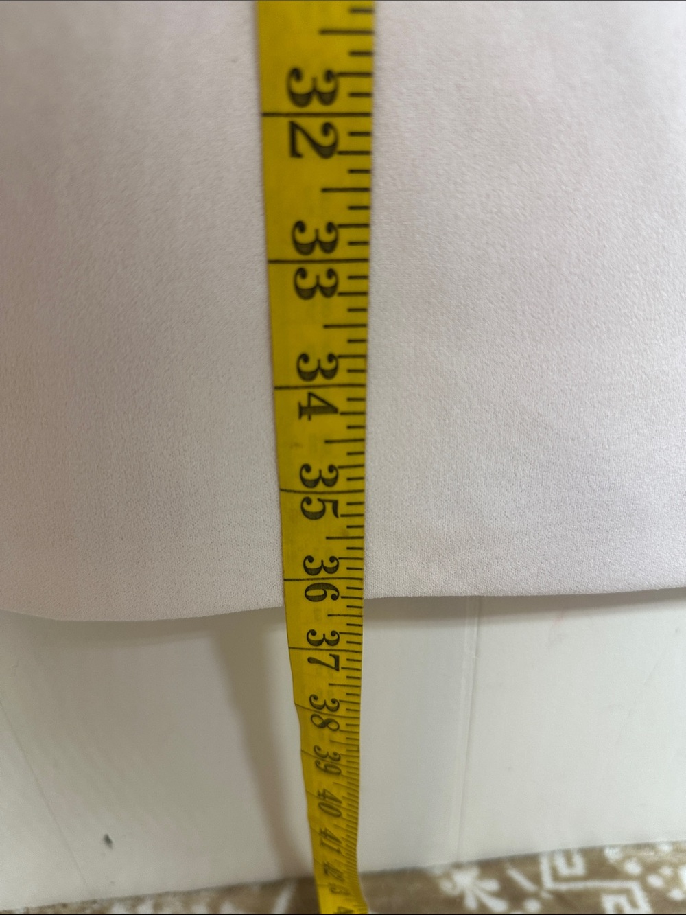 New Calvin Klein CHERRY BLOSSOM Long Sleeve Shift Dress Tie Neck size 8 - Picture 5 of 11
